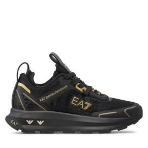 Sneakersy EA7 Emporio Armani – X8X089 XK234 S386 Triple Black/Gold Eb