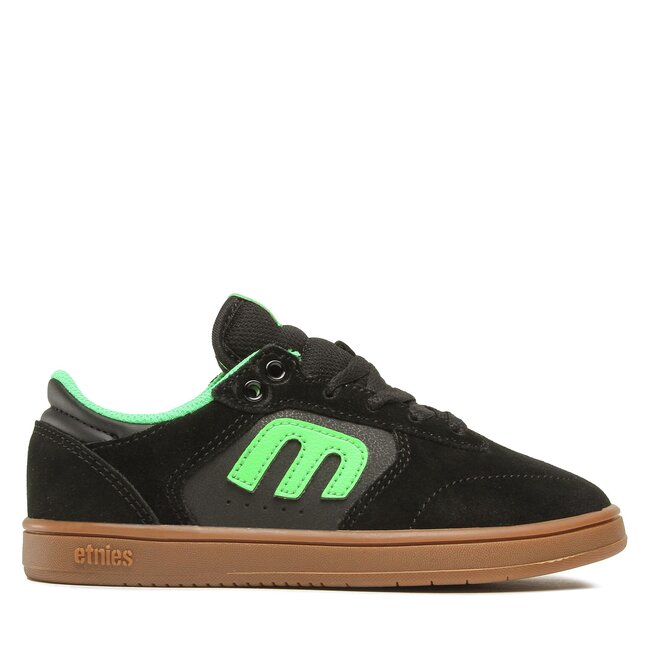 Sneakersy Etnies – Kids Windrow 4301000146 Black/Green/Gum 990