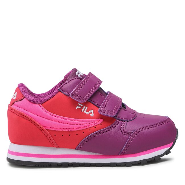 Sneakersy Fila – Orbit Velcro Infants 1011080.43066 Wild Aster/Teaberry