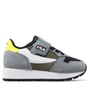 Sneakersy Fila – Retroque Velcro Kids FFK0036.83149 Black/Loden Green