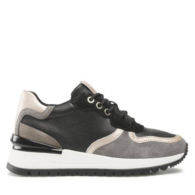 Sneakersy Geox – D Desya A D2600A 08522 C0005 Black/Dk Grey