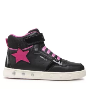 Sneakersy Geox – J Skylin G. A J268WA 05402 C0922 D Black/Fuchsia
