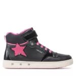 Sneakersy Geox – J Skylin G. A J268WA 05402 C0922 DD Black/Fuchsia