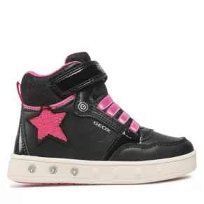 Sneakersy Geox – J Skylin G. A J268WA 05402 C0922 M Black/Fuchsia