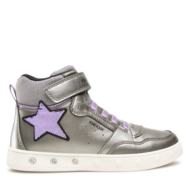 Sneakersy Geox – J Skylin G. A J268WA 0NFKN C1335 D Dk Silver/Lilac