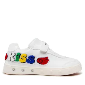 Sneakersy Geox – J Skylin G. C J268WC 000BC C0050 S White/Red