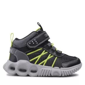Sneakersy Geox – J Wroom B. A J26GAA 0FUCE C0802 M Black/Lime