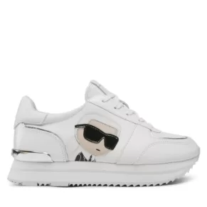Sneakersy Karl Lagerfeld – KL61930N White Lthr/Suede