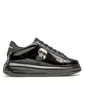 Sneakersy KARL LAGERFELD – KL62530U Black Patent Lthr