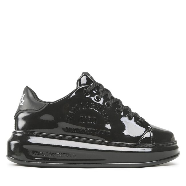 Sneakersy Karl Lagerfeld – KL62539S Black Patent Lthr