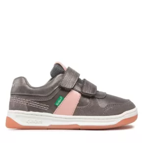 Sneakersy Kickers – Kalido 910860-30-12 S Gris Rose Argent