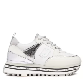 Sneakersy Liu Jo – Maxi Wonder 20 BA3019 PX334 White/Silver S1S20