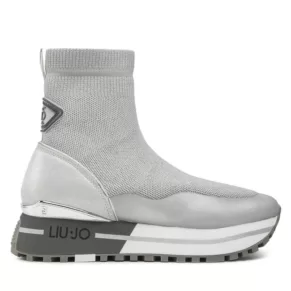 Sneakersy Liu Jo – Maxi Wonder Elastic Sock 51 BF2109 TX234 Silver 00532