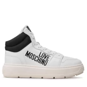 Sneakersy LOVE MOSCHINO – JA15284G1GIAC10A Bianco/Nero