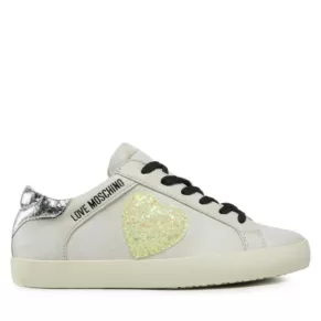 Sneakersy LOVE MOSCHINO – JA15402G1GIB312A Off White/Arge