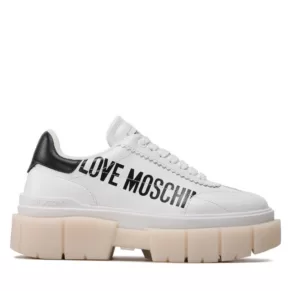 Sneakersy LOVE MOSCHINO – JA15666G1GIA110A Bianco/Nero