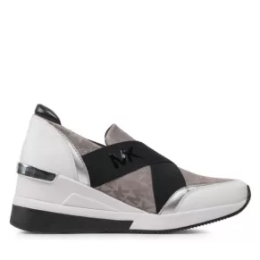 Sneakersy Michael Michael Kors – Geena Slip On Trainer 43F2GNFP3Y Silver
