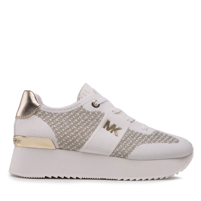 Sneakersy MICHAEL Michael Kors – Monique Knit Trainer 43R3MQFSBM Pale Gold