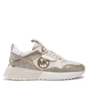 Sneakersy MICHAEL Michael Kors – Theo Trainer 43F2THFS3D Pale Gold