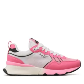 Sneakersy Pepe Jeans – Brit Pro Neon W PLS31460 Neon Pink 335