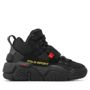 Sneakersy Polo Ralph Lauren – PS100 809846180001 Black/Rl Red/Canary Yellow