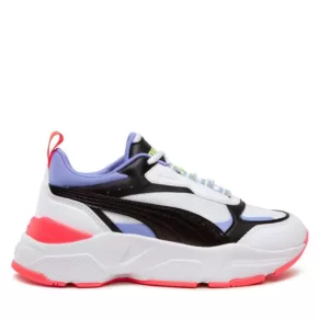 Sneakersy Puma – Cessia 384647 07 White/Black/Electro Purple