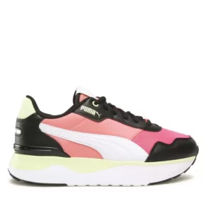 Sneakersy Puma – R78 Voyage 380729 15 Black/White/Carnation Pink
