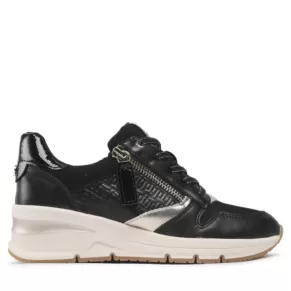 Sneakersy Tamaris – 1-23702-20 Black/Gold 048