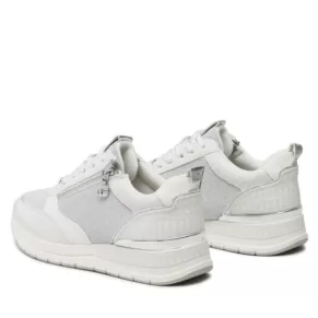 Sneakersy Tamaris – 1-23732-20 Wht/Silver Com