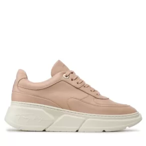 Sneakersy Tommy Hilfiger – Chunky Leather Sneaker FW0FW06855 Misty Blush TRY