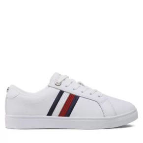Sneakersy Tommy Hilfiger – Essential Stripes Sneaker FW0FW06903 White YBR