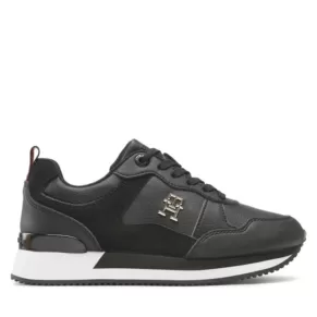 Sneakersy TOMMY HILFIGER – Th Essential Runner FW0FW06860 Black BDS