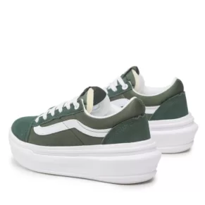 Sneakersy Vans – Old Skool Over VN0A7Q5EDGY1 Dark Green/White