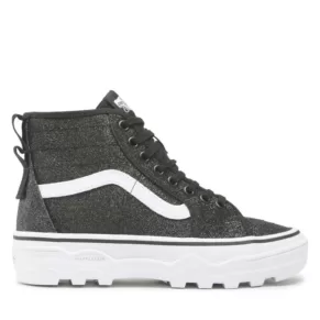 Sneakersy Vans – Sentry Sk8-Hi VN0A4BVW6BT1 Glitter Black/True White