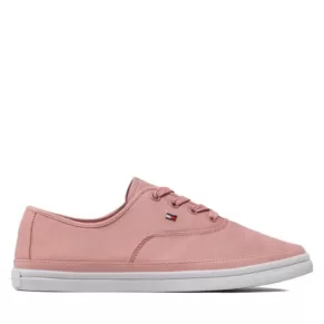 Tenisówki Tommy Hilfiger – Essential Kesha Lace Sneaker FW0FW06955 Soothing Pink TQS