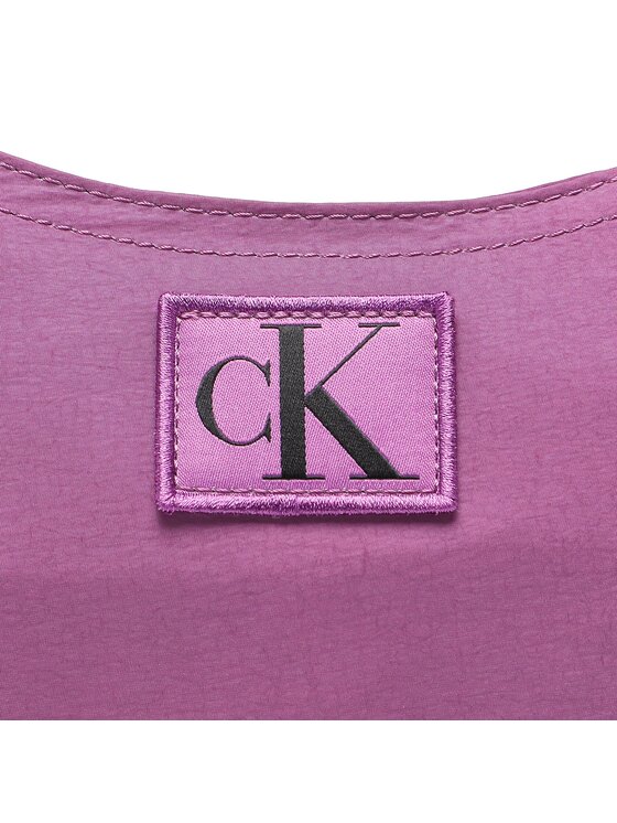 Calvin Klein Jeans Torebka City Nylon Round Shoulder23 K60K610333 Fioletowy zdjęcie nr 3