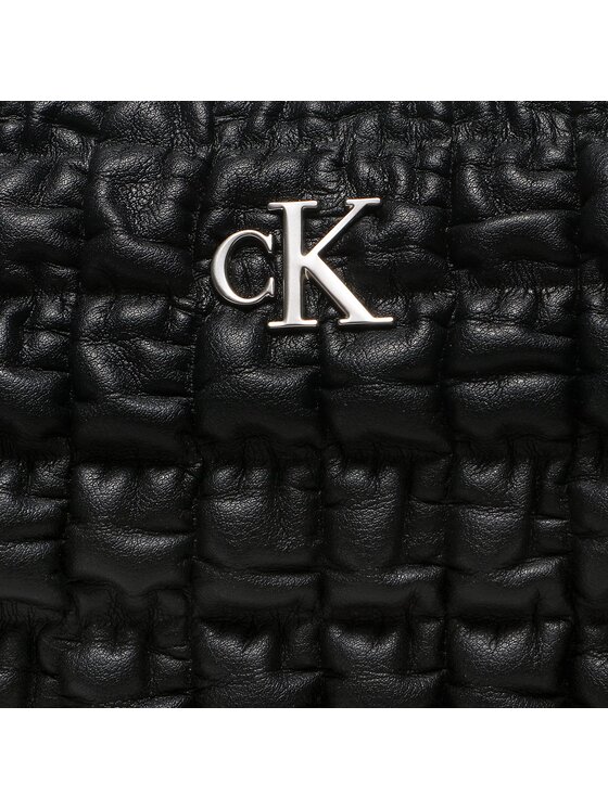 Calvin Klein Jeans Torebka Crescent Buckle Crossbody K60K611036 Czarny zdjęcie nr 2