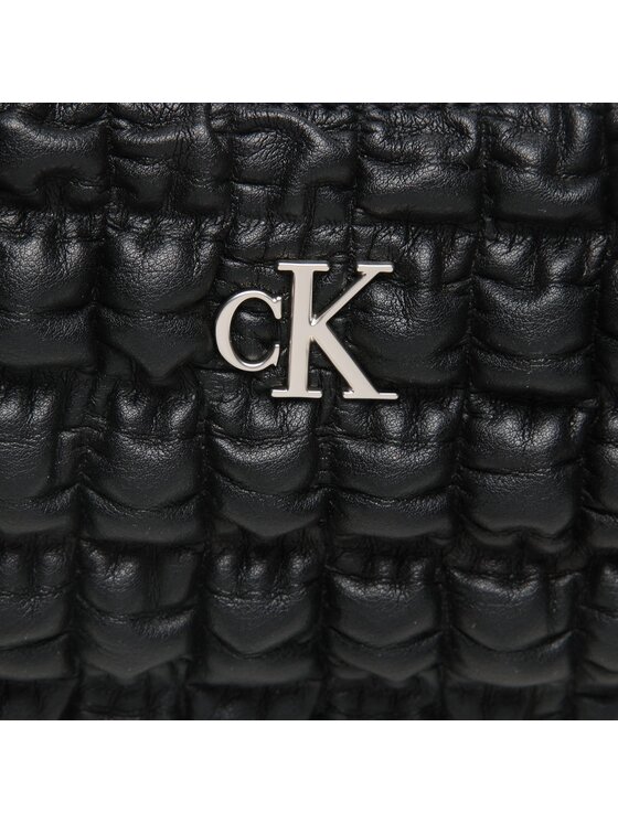 Calvin Klein Jeans Torebka Crescent Buckle Sholuder Bag K60K611037 Czarny zdjęcie nr 2