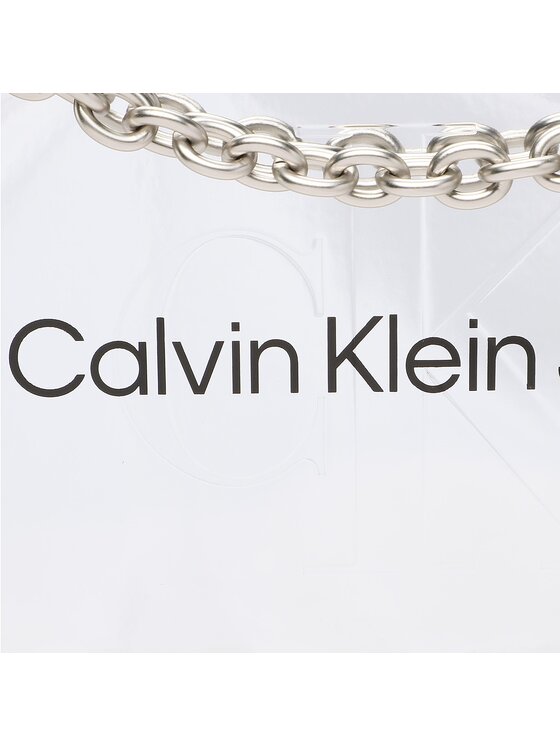 Calvin Klein Jeans Torebka K60K610397 Srebrny zdjęcie nr 2