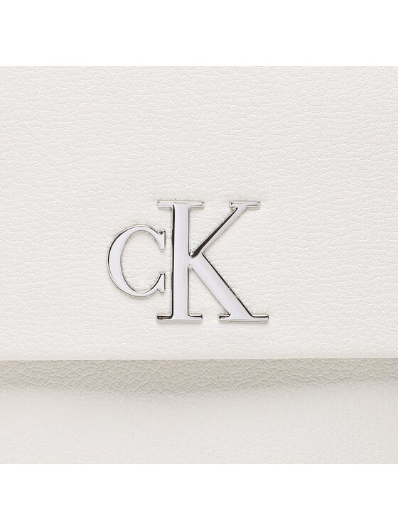 Calvin Klein Jeans Torebka Minimal Monogram Boxy Flap Cb19 K60K610330 Beżowy zdjęcie nr 2