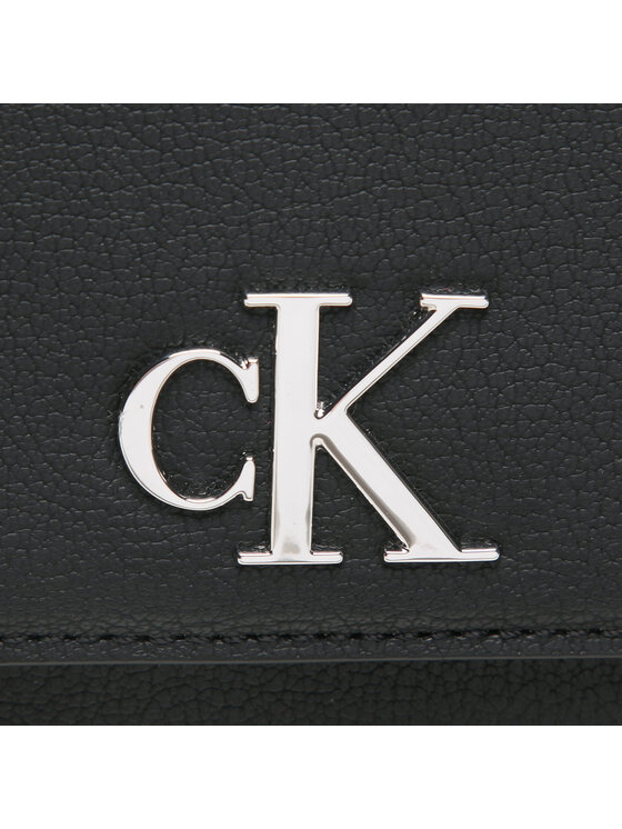 Calvin Klein Jeans Torebka Minimal Monogram Saddle22 K60K610842 Czarny zdjęcie nr 2
