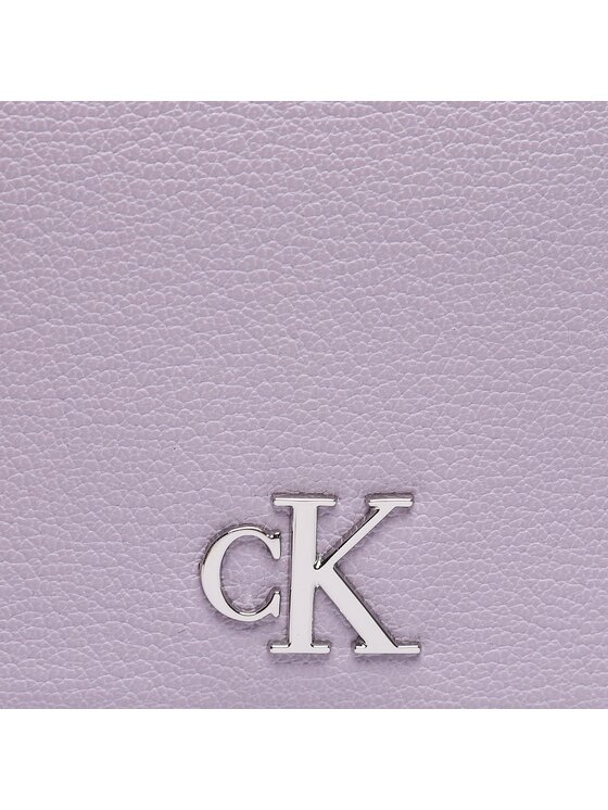 Calvin Klein Jeans Torebka Minimal Monogram Wallet W/Strap K60K610704 Fioletowy zdjęcie nr 2