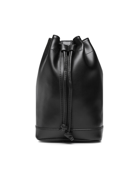 Calvin Klein Jeans Torebka Re-Lock Drawstring Bag Mini K60K610450 Czarny zdjęcie nr 3