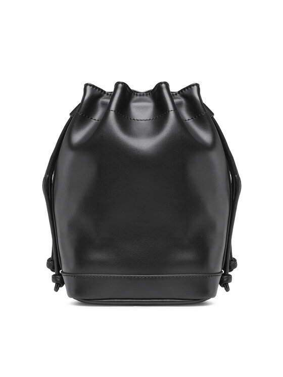 Calvin Klein Jeans Torebka Re-Lock Drawstring Bag Mini K60K610450 Czarny zdjęcie nr 4