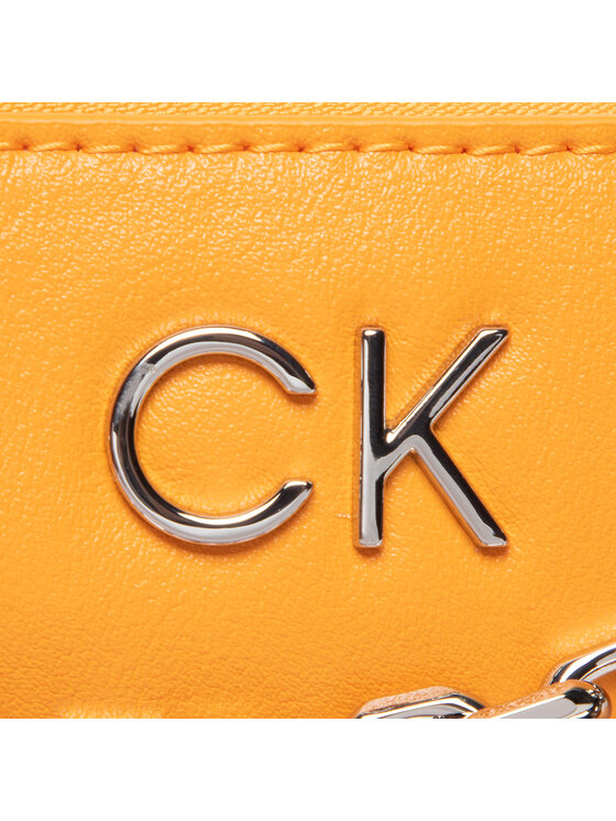 Calvin Klein Jeans Torebka Re Lock Ew Crossbody W Chain K60K609115 Pomarańczowy zdjęcie nr 3