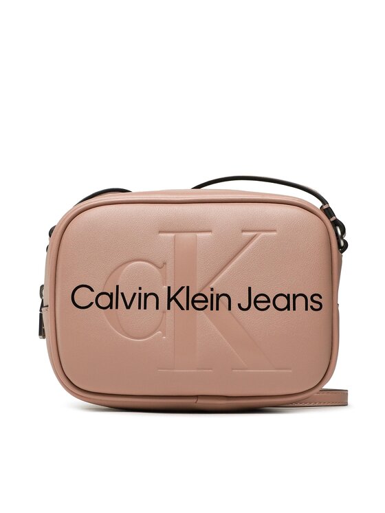 Calvin Klein Jeans Torebka Sculpted Camera Bag K60K607202 Różowy