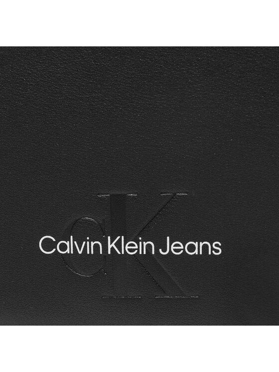 Calvin Klein Jeans Torebka Sculpted Camera Bag18 Chain K60K610564 Czarny zdjęcie nr 2