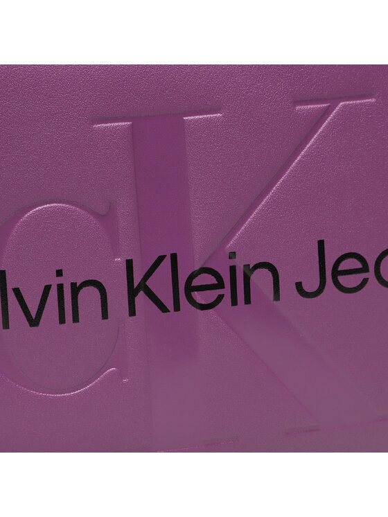 Calvin Klein Jeans Torebka Sculpted Camera Bag18 K60K607202 Fioletowy zdjęcie nr 2