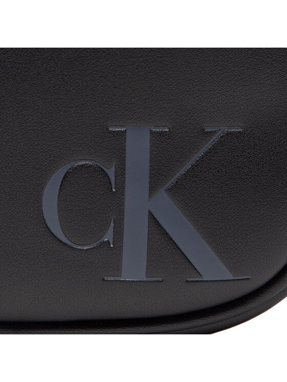 Calvin Klein Jeans Torebka Sculpted Camera Bag18 Mono K60K610065 Czarny zdjęcie nr 2