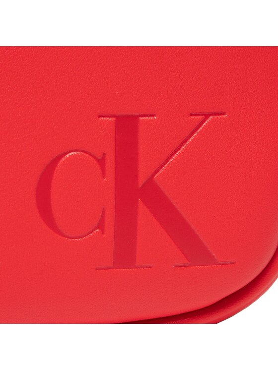 Calvin Klein Jeans Torebka Sculpted Camera Bag18 Mono K60K610065 Czerwony zdjęcie nr 2